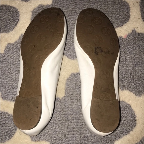 white tory burch flats - Picture 4 of 4
